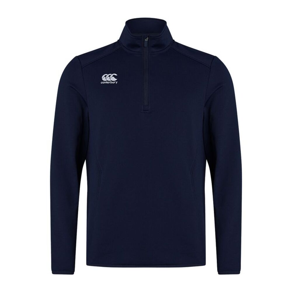 Canterbury Mens Club Quarter Zip Training Midlayer / Navy